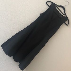 BR A line vneck dress